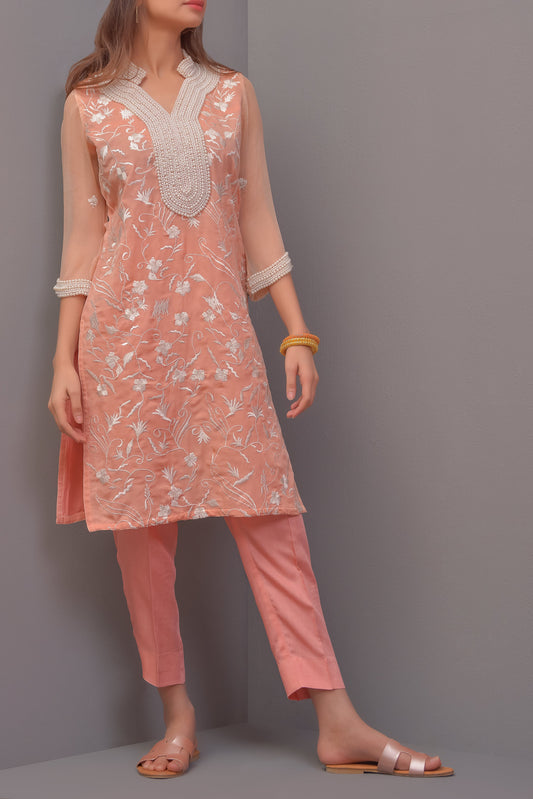 Duppatta - IVORY PEARL