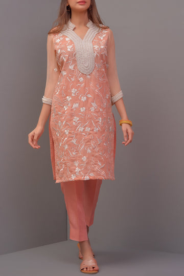 Duppatta - IVORY PEARL